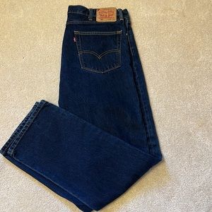 Very nice Levi Strauss 505 mens jeans size 38 X 34
